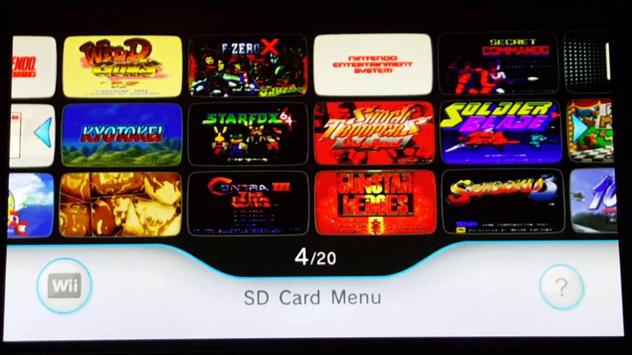 Wii Virtual Console Collection