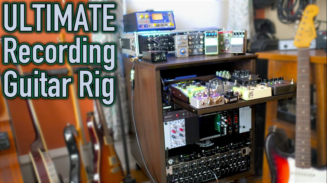 I Built a Desktop Guitar Pedal Recording Rig