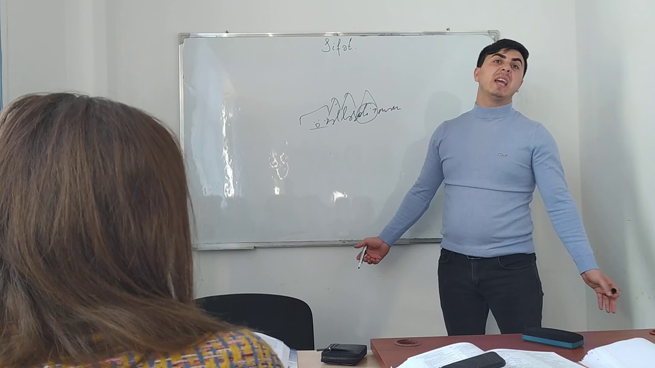 Sifətə mövzusu 1-ci hissə. Canlı