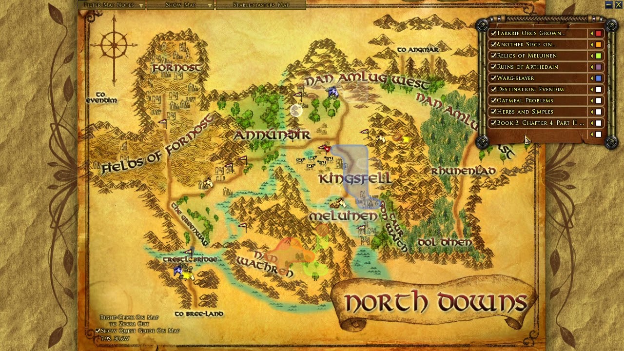 The Lord of the Rings Online - Resgantando o Dori em North Downs