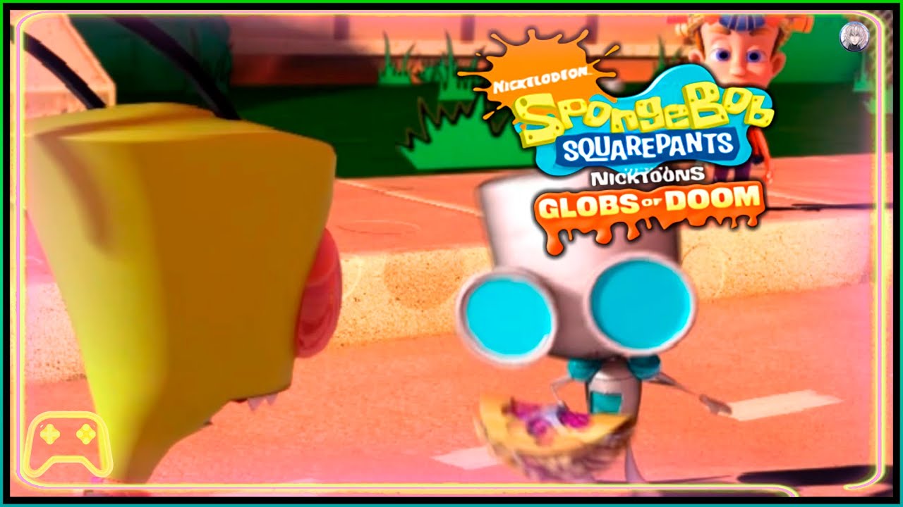 SpongeBob SquarePants featuring Nicktoons: Globs of Doom (PS2) #02 - Zim's Town!