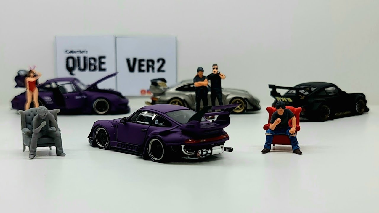 FirstLook Ignition Model 1.64 RWB 993 ROTANA. Sexiest 1.64 RWB EVER!! IG2363