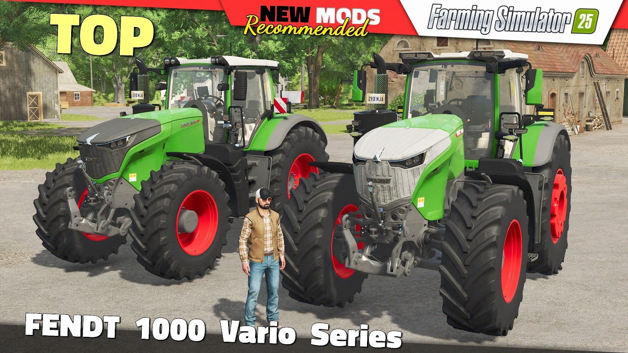 FS25 | FENDT 1000 Vario Series - Farming Simulator 25 Mods Review QHD