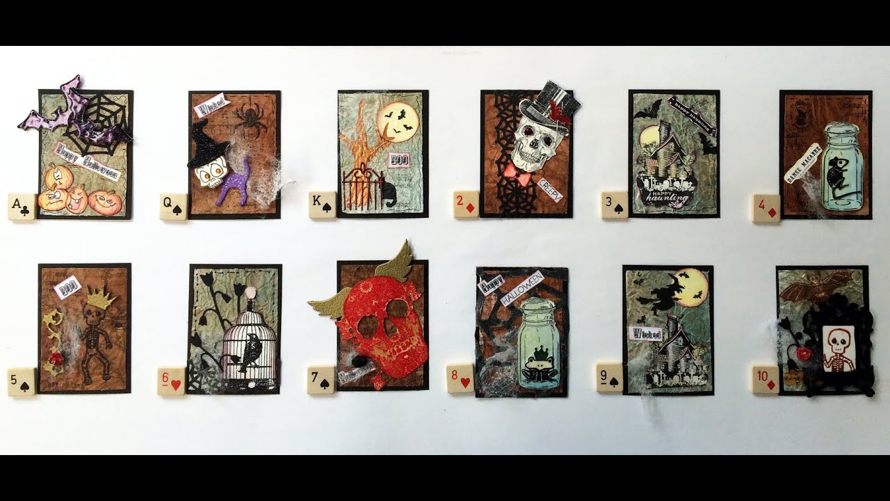 12 Days of Halloween ATC 2016  Give away and Swap