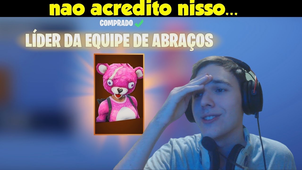 então eu TIVE QUE COMPRAR ESSA SKIN...