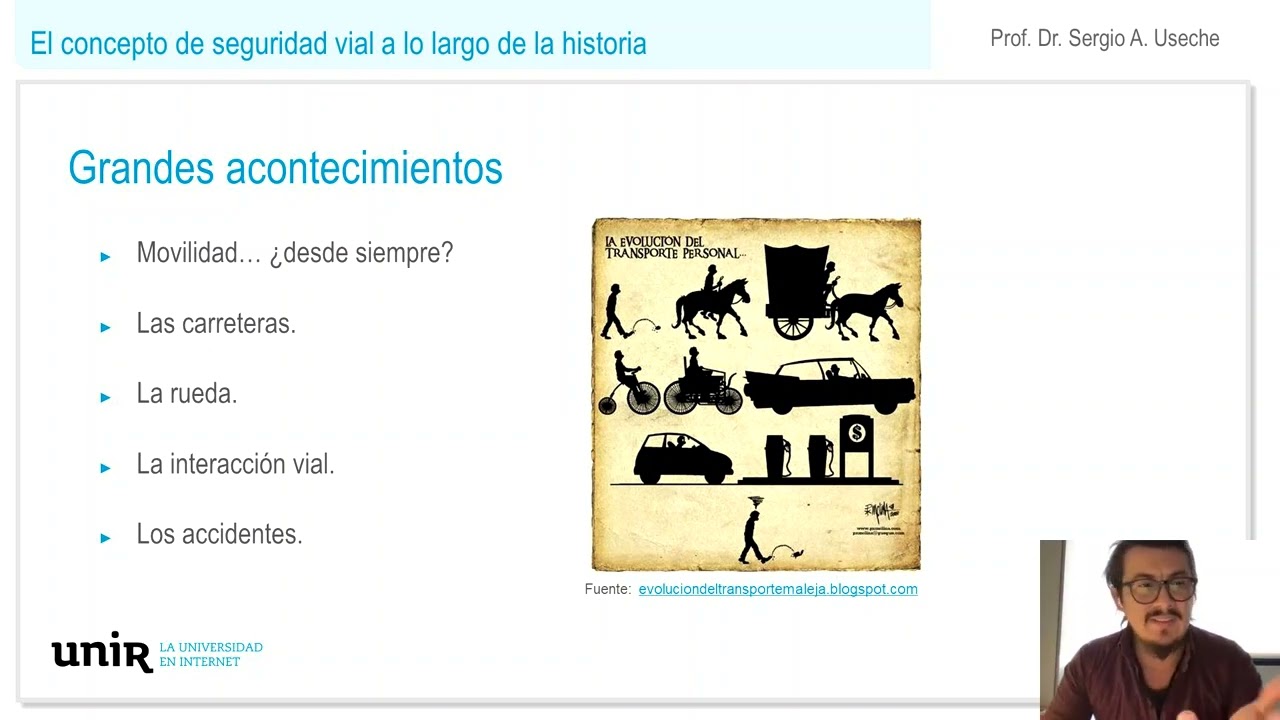 El concepto de seguridad vial a lo largo de la historia UNIR