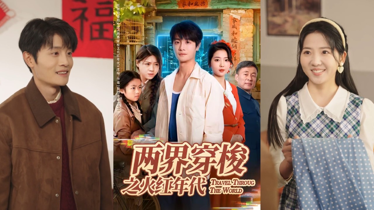 【完整版】李海蒂&刘方为《两界穿梭之火红年代》现代青年穿越到1978年，凭借两界穿梭系统逆袭人生，一边在过去创业，一边在现代变现古董积累资本！#短剧 #完結 #蔓蔓書屋 #大结局