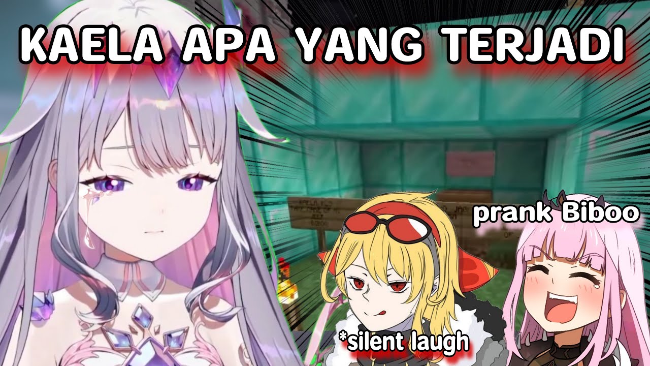 Kejahilan Kaela berhasil buat Bijou marah & sedih ditambah Calli yang ngikut nge prank wkwk 🤣