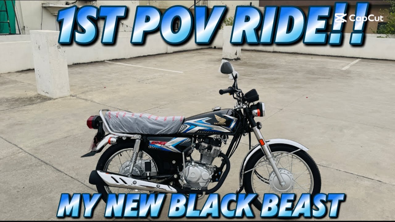 1ST POV RIDE ON MY BLACK BEAST ❤️ || KAMAAL KI PICK HA 2025 MODEL Ki🔥