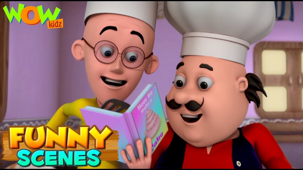 BEST SCENES of MOTU PATLU | FUNNY Cartoons in Hindi | Wow Kidz | Compilation 62