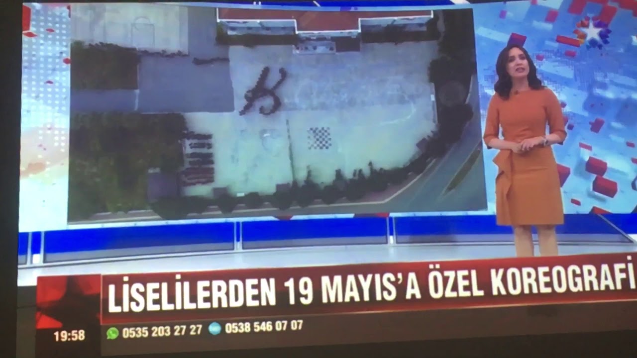 Alp Oğuz Anadolu lisesi 19 Mayıs star tv haber
