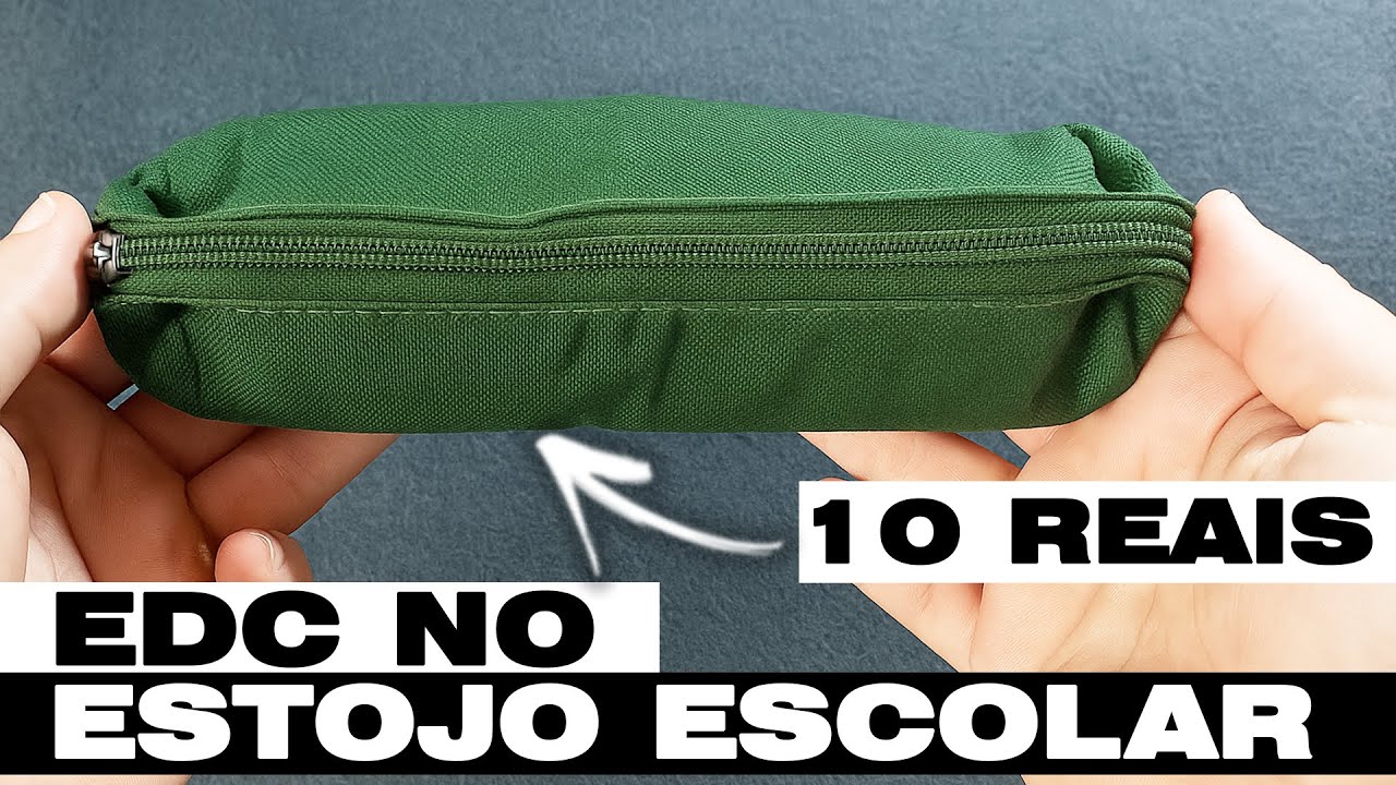 EDC в пенале для 10 предметов Real School (EDC и подготовка)