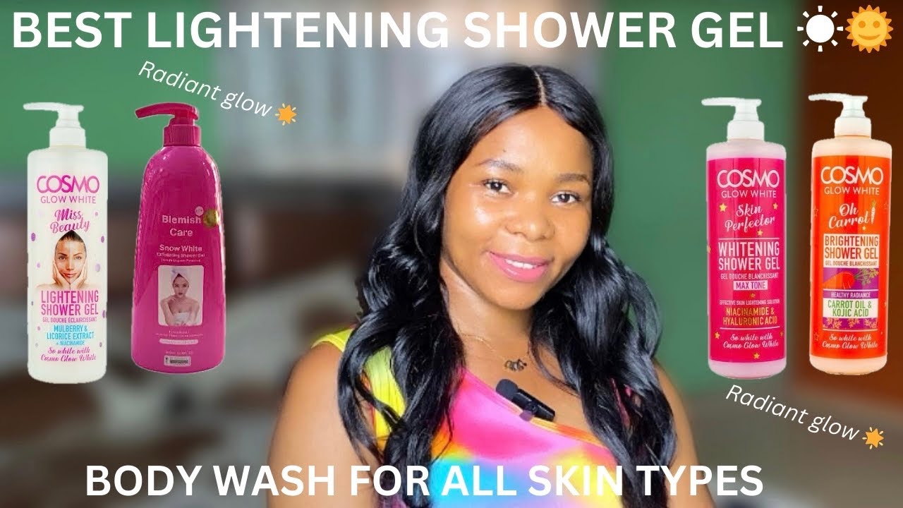 BEST BODY WASH | SHOWER GEL TO USE WITHOUT LOTION FOR SUPER SKIN LIGHTENING AND BRIGHTENING | REVIEW