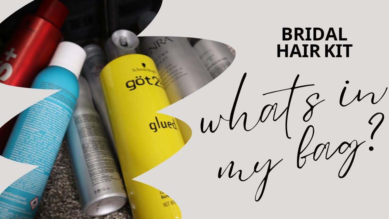WHAT IS IN MY BRIDAL HAIR KIT | Bridal Hairstylist Tousled By Jess