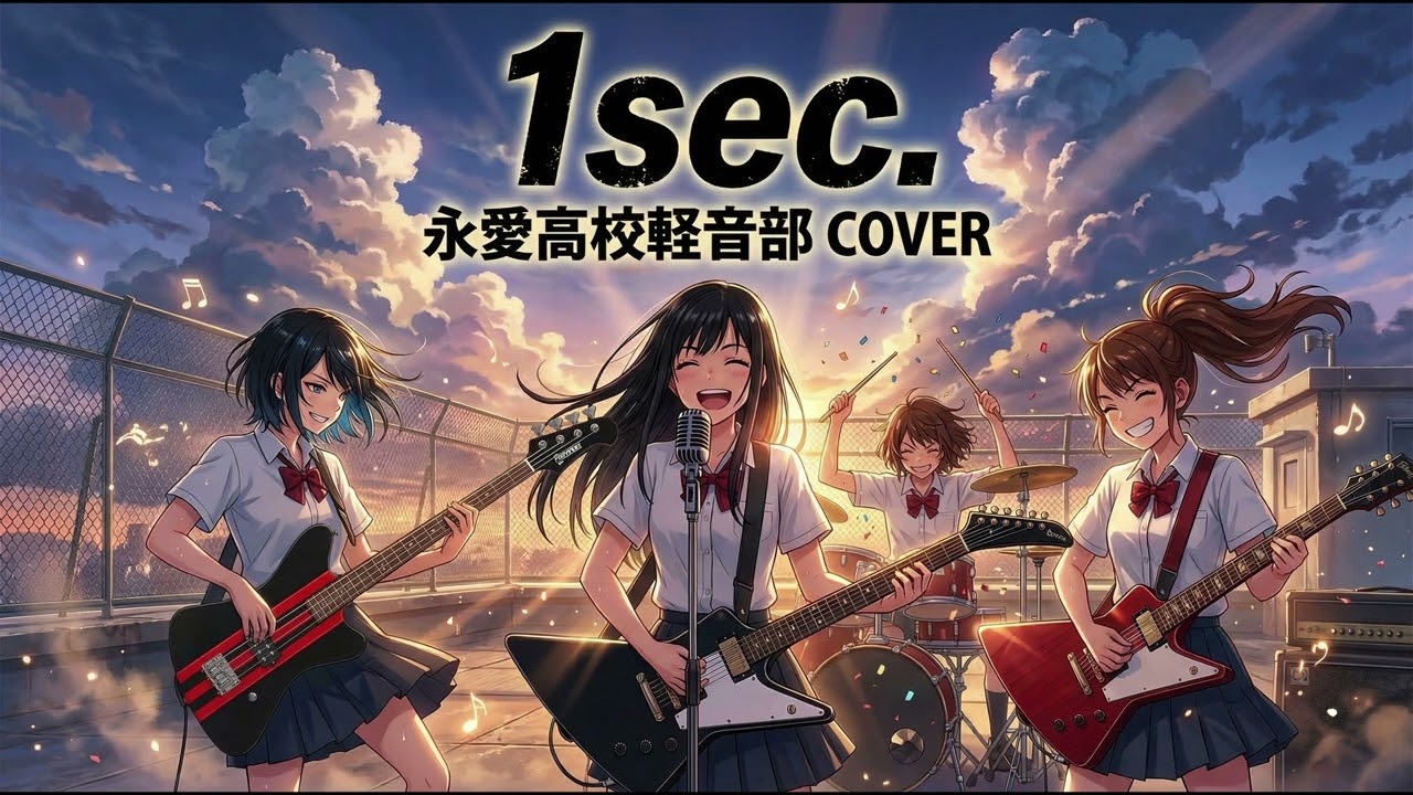 1sec. / 10-FEET (Cover by 永愛高校軽音部)