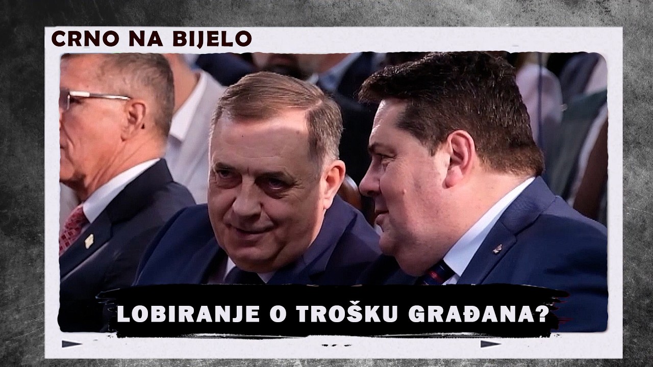 CRNO NA BIJELO: Dodikovo lobiranje plaćeno iz narodne kase?! Srpska kuća - interes ili pljačka?!