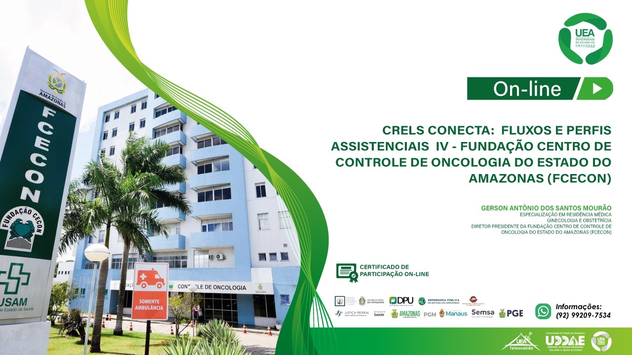 CRELS CONECTA: FLUXOS E PERFIS ASSISTENCIAIS IV - FCECON