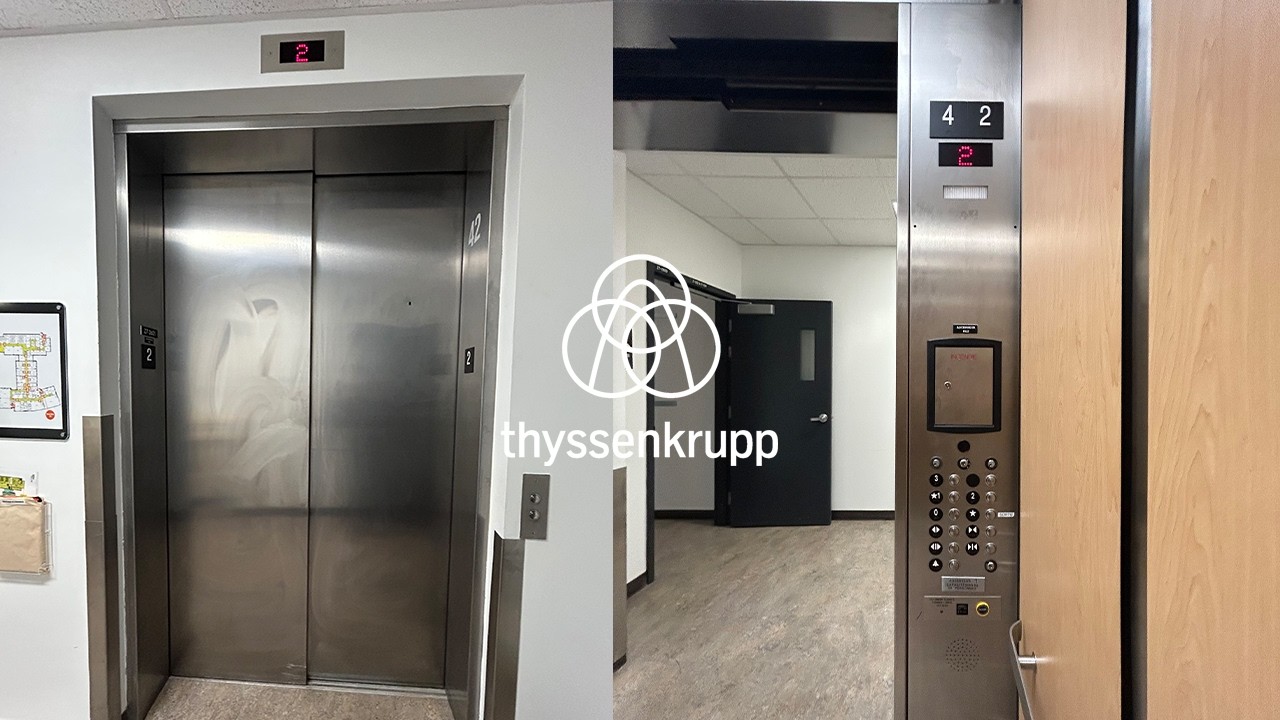 ThyssenKrupp Hydraulic Elevator | CHUS Fleurimont | Sherbrooke QC