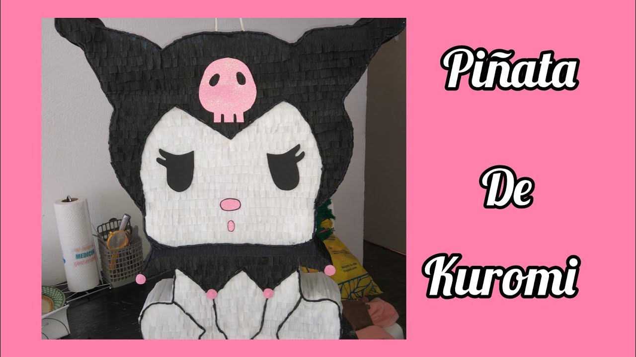 (manualidades ) piñata kuromi 😼
