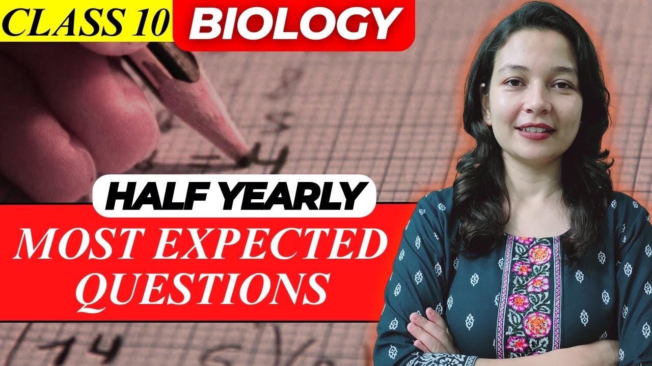 🔥Class 10 Science - Most Expected Questions | Competency-Based Questions | Half-Yearly Exam 2025