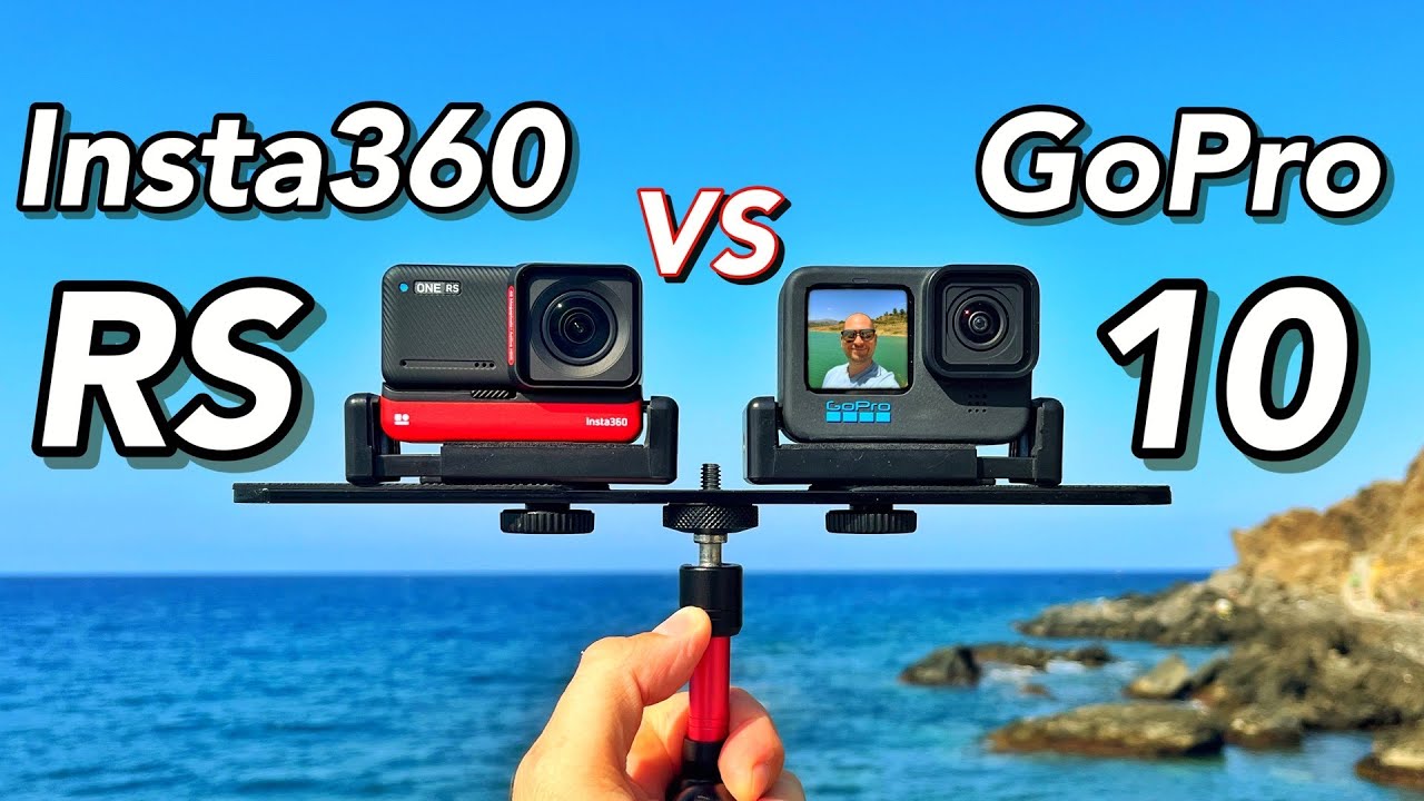 Insta360 ONE RS 4K Edition VS GoPro 10 Camera Comparison