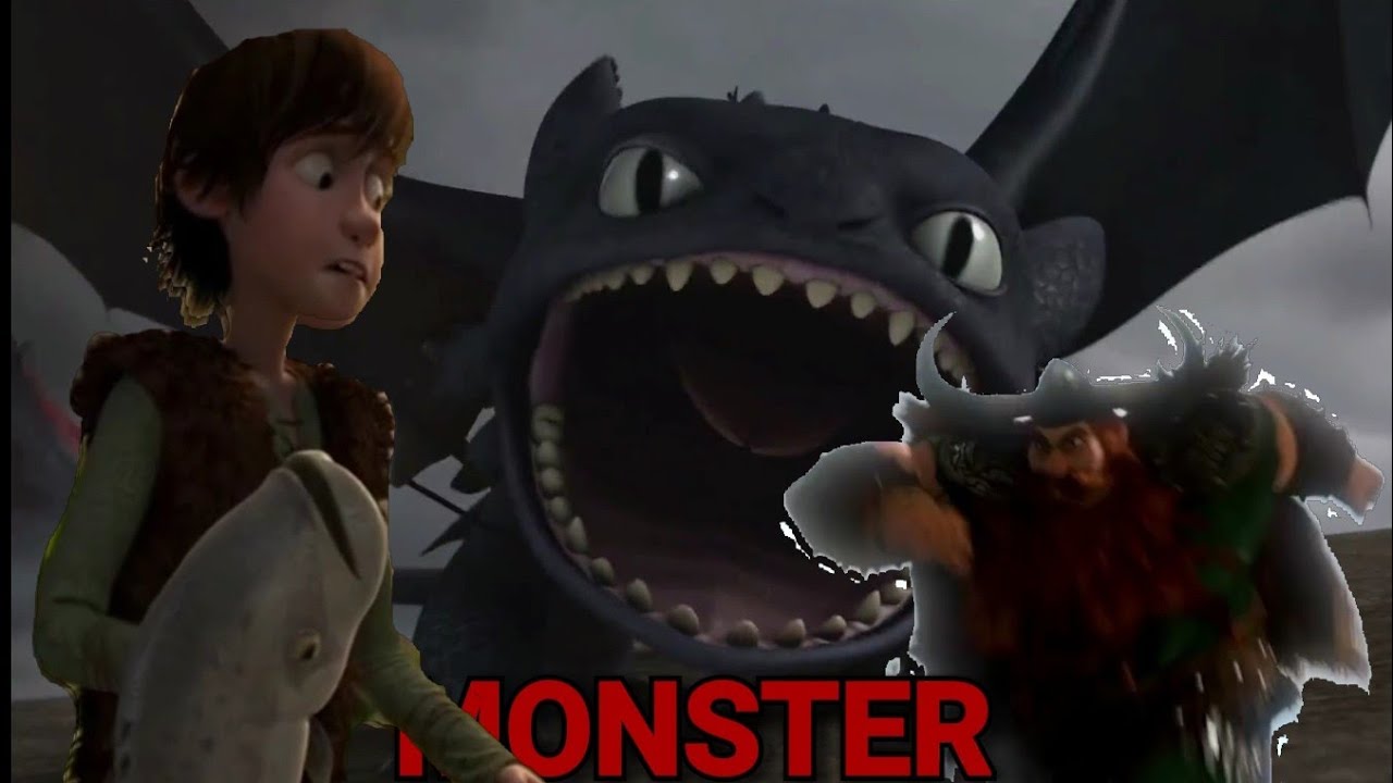HTTYD Toothless - Monster (Metal Version)