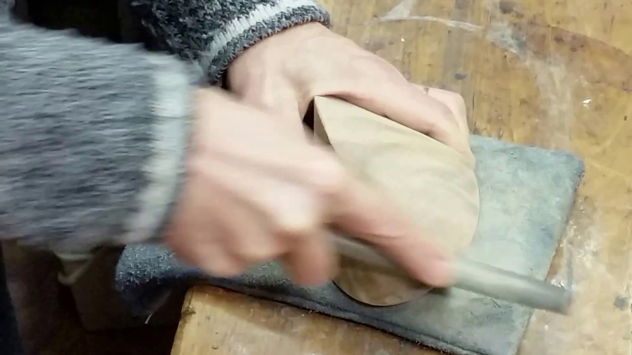 Oloide raspen en vijlen met de hand