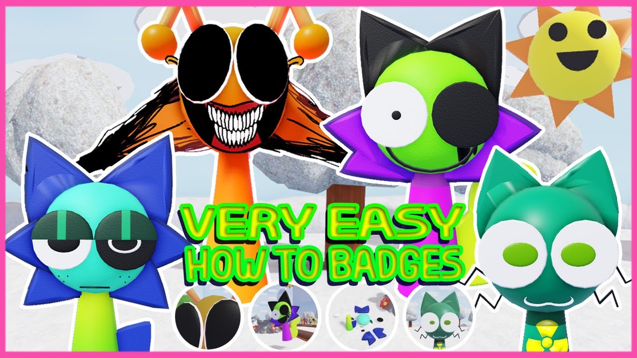 Roblox Update - New Gamepass And How to get 3 Badges in 3D Sprunki Retroplay