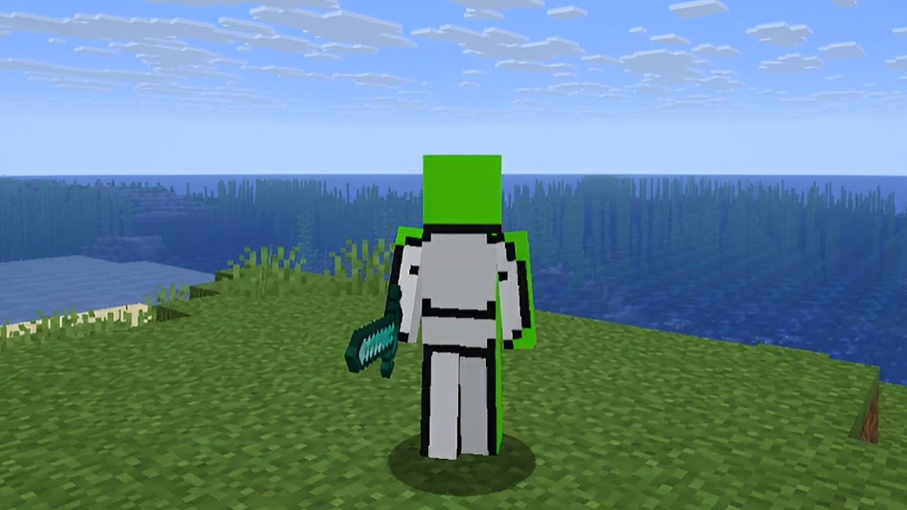 Dream обсуждает PvP в Minecraft.