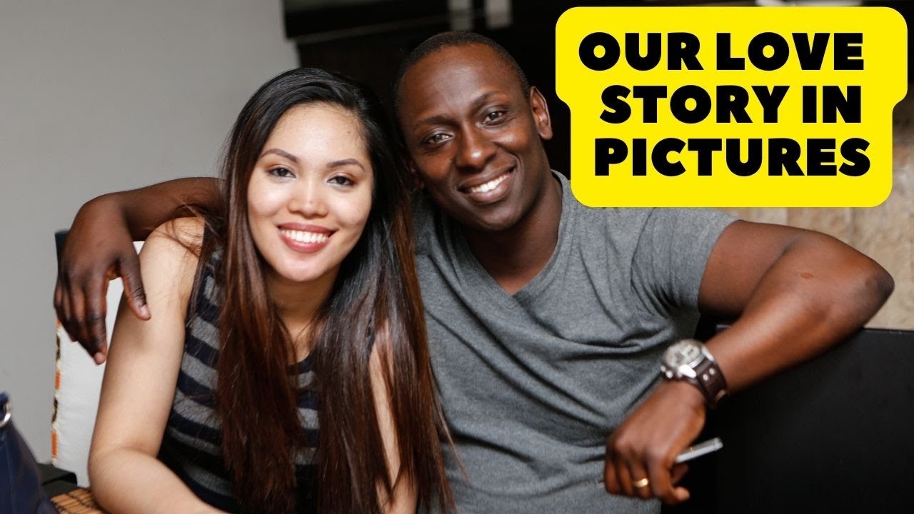 OUR LOVE STORY IN PICTURES. TOGETHER FOR 9 YEARS. #Godsfaithfulness interracial Couple # AMBW