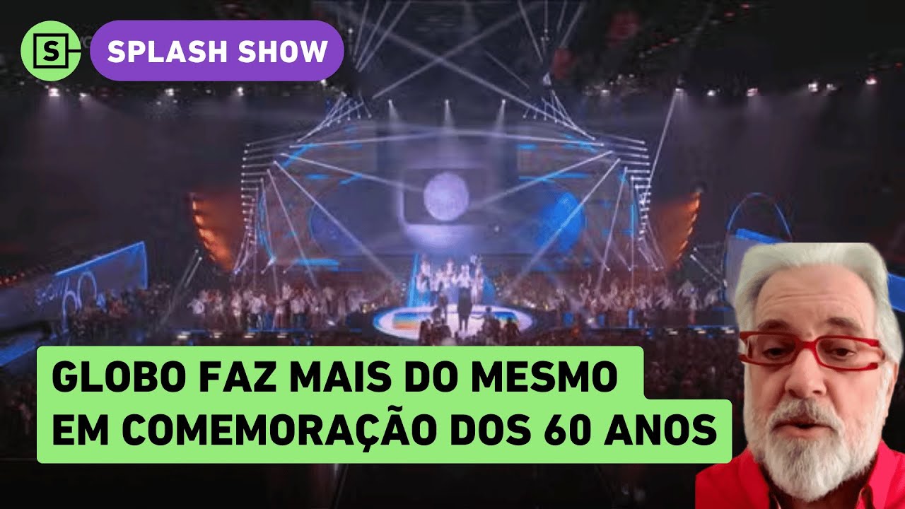 Globo destaca mais do mesmo na festa de seus 60 anos, mesmo com tanto pra mostrar, analisa Leão Lobo