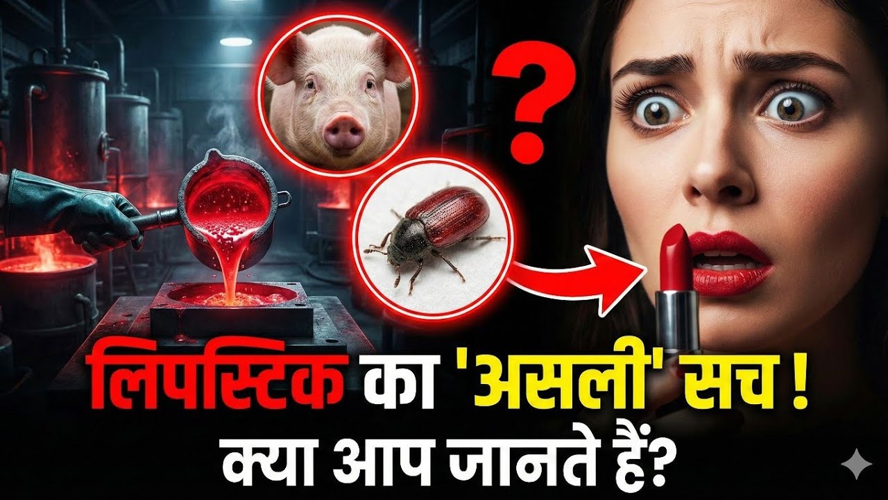 फैक्ट्री में लिपस्टिक कैसे बनती है | Lipstick kaise banta hai | How lipstick is made in factory 