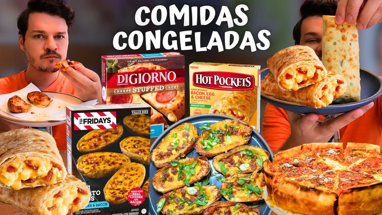 COMIDAS CONGELADAS DE MERCADO IMPORTADAS - Vale a pena?