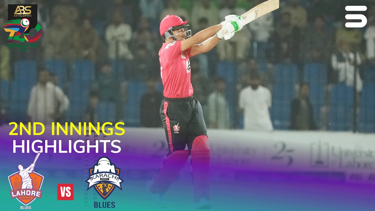 2nd Innings Highlights | Lahore Blues vs Karachi Blues | Match 16 | National T20 Cup 2026 | MZA1K