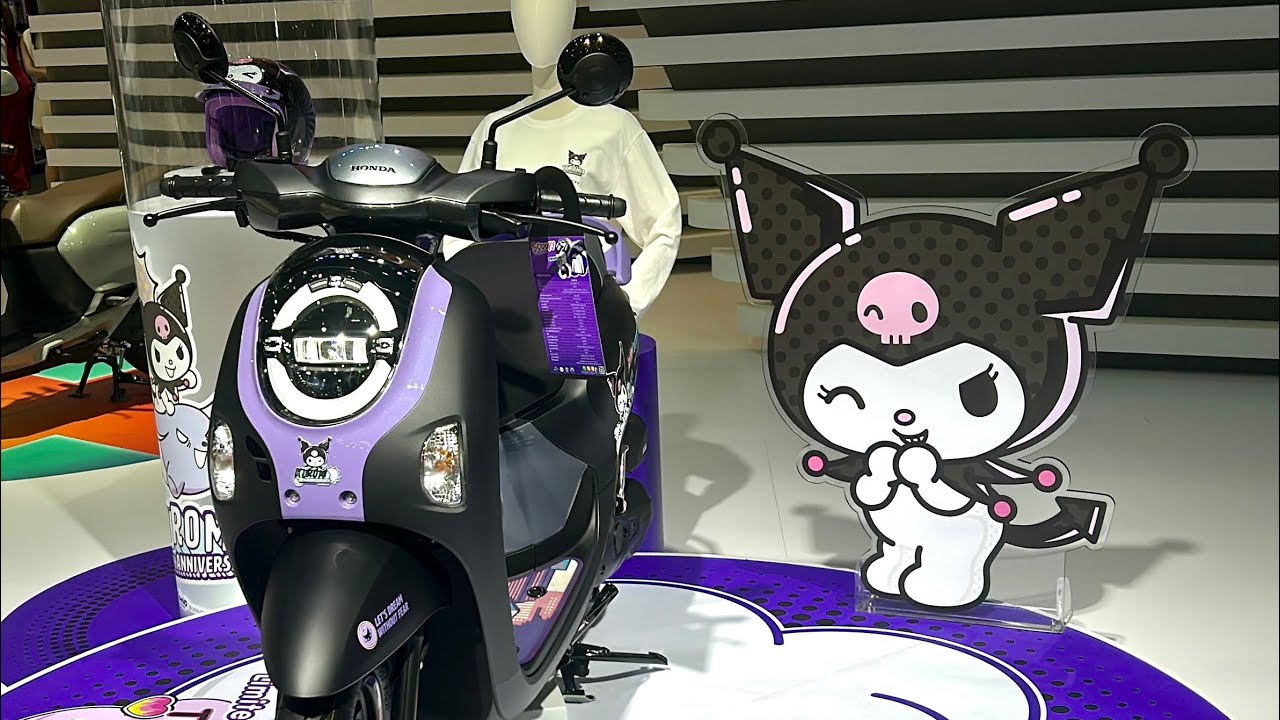 All new Honda Scoopy Kuromi Limited Edition