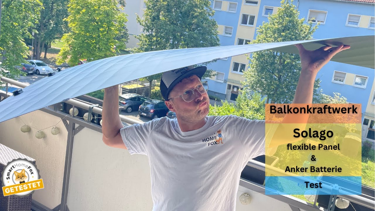 Испытания гибких солнечных панелей от Solago: балконная электростанция будущего?!