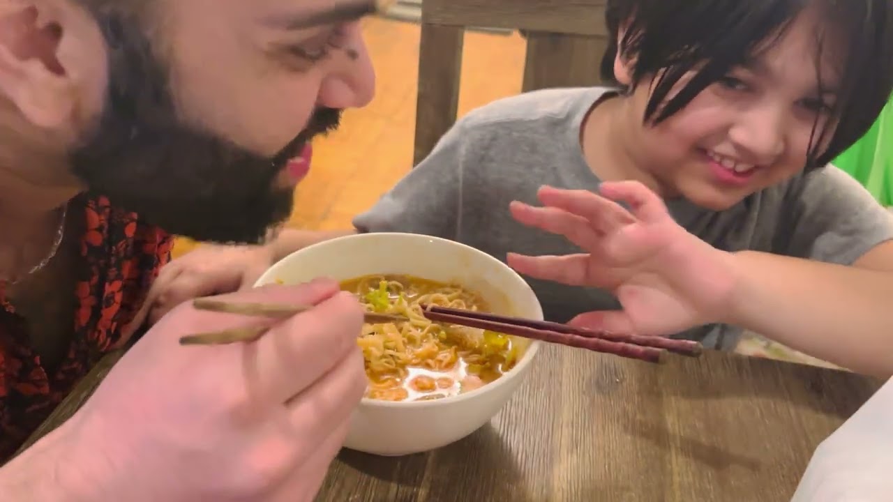 Homemade Ramen with beef tendon broth