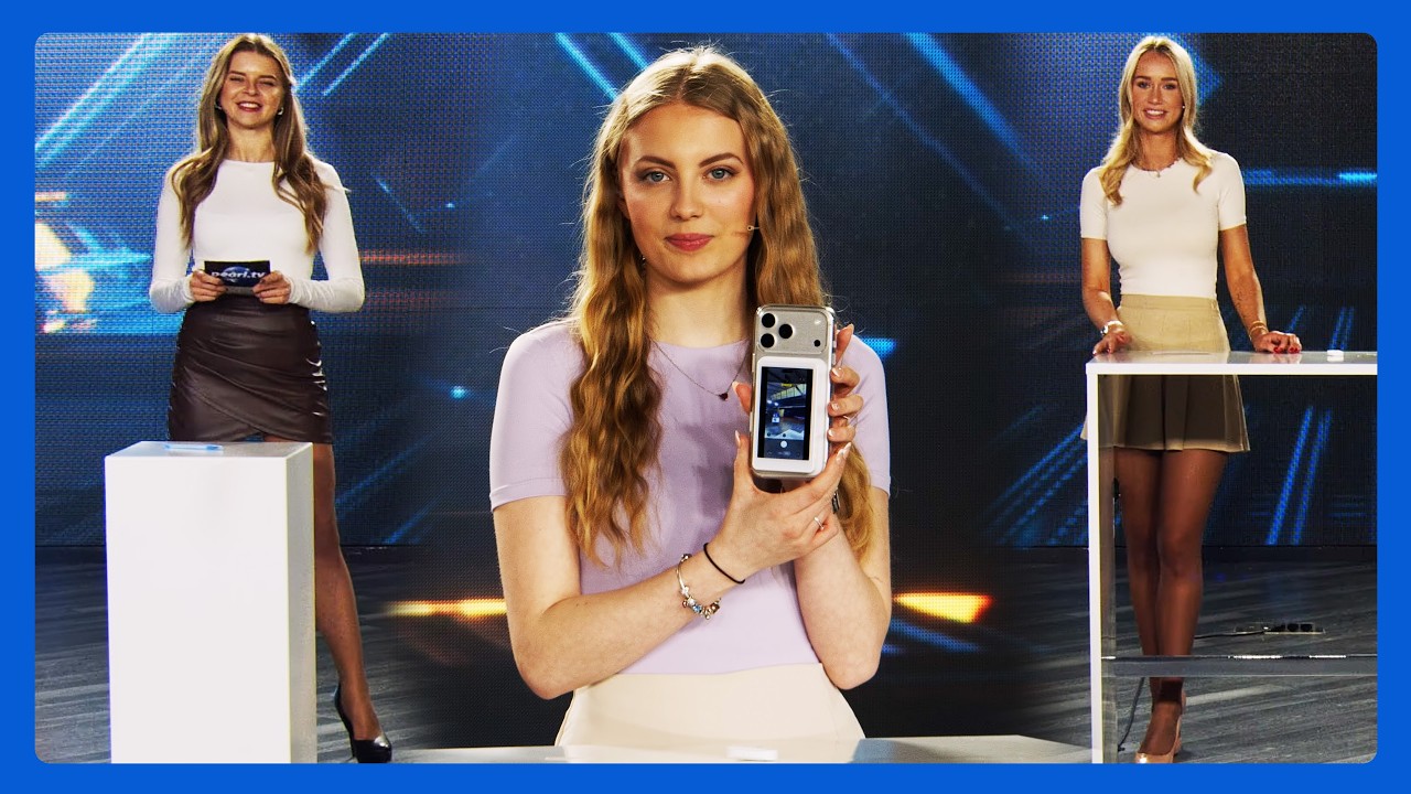 Diana, Monika & Lina präsentieren das neue Selfie-Display von @PEARL TV  ​