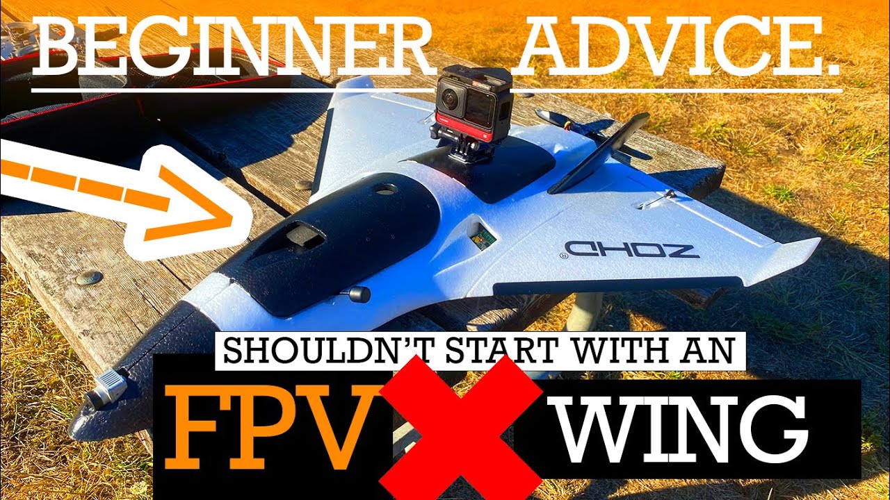 Don't start with an FPV Wing! - ZOHD Alpha Strike Fpv Wing Review 🛸