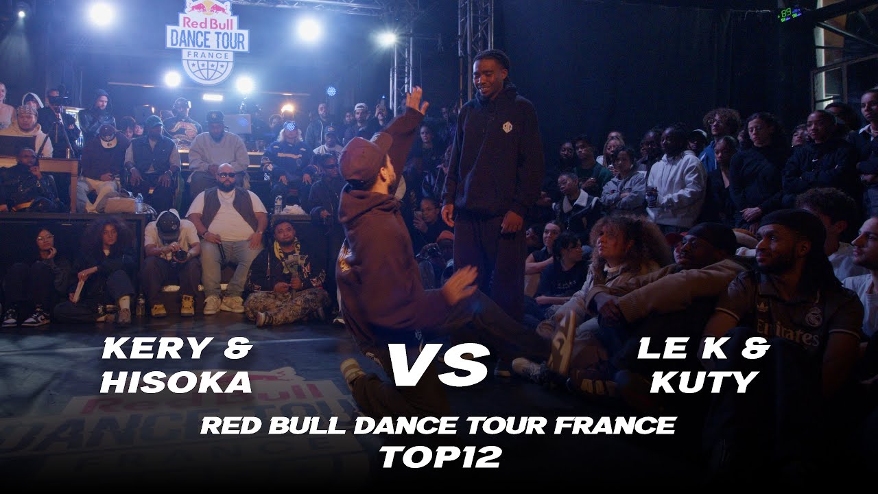 Kery & Hisoka vs Le K & Kuty | HIP HOP 2VS2 TOP 12 | RED BULL DANCE TOUR FRANCE 2024