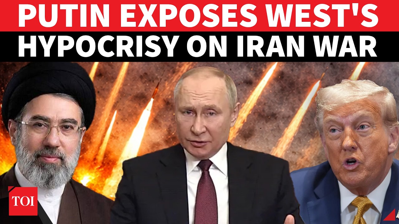 'Why Have You Zipped Your Lips On Iran?': Putin Blasts 'HYPOCRITE' West Amid Israel-US 'Aggression'