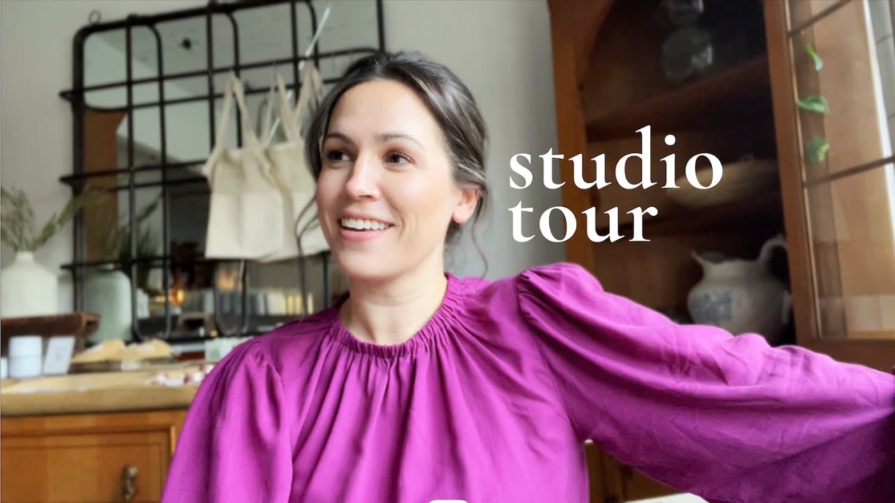 UPDATED STUDIO TOUR | Milwaukee Small Business | Handmade Soap | Candle Making