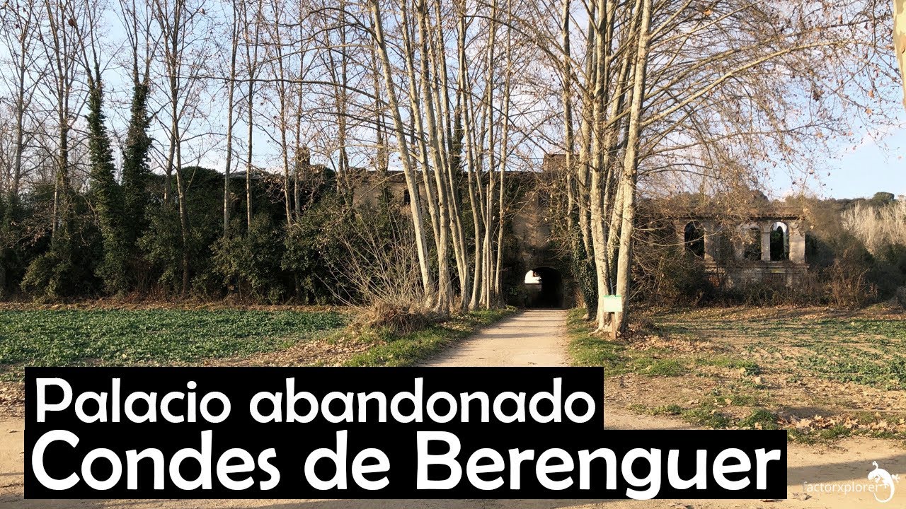 Palacio abandonado de los Condes de Berenguer.  Girona