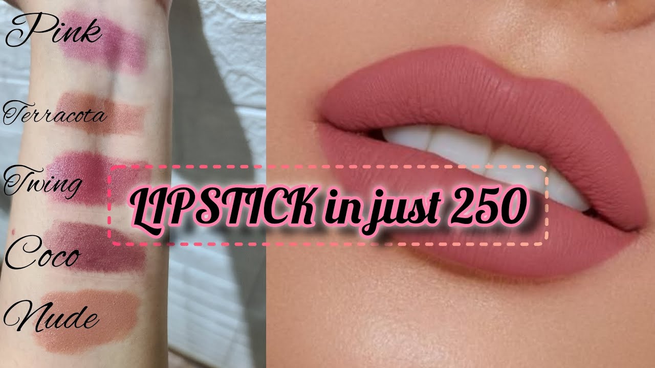 Trending Lipstick Shades Swatches | Must-Have Lip Colors | lip swatch | Swiss Miss | Mehak B