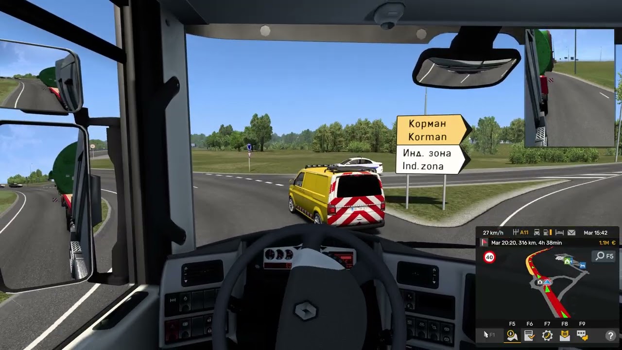 EURO TRUCK SIMULATOR 2 CURSA GABARIT DEPASIT PLATFORMA MARFA CONDENSATOR INDUSTRIAL 60 T