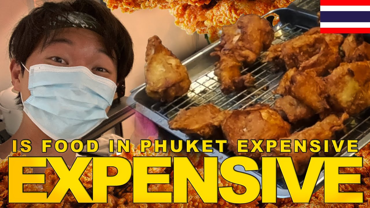 How cheap is street food in Thailand? Food adventures in Thailand. Best Fried Chicken in Patong.