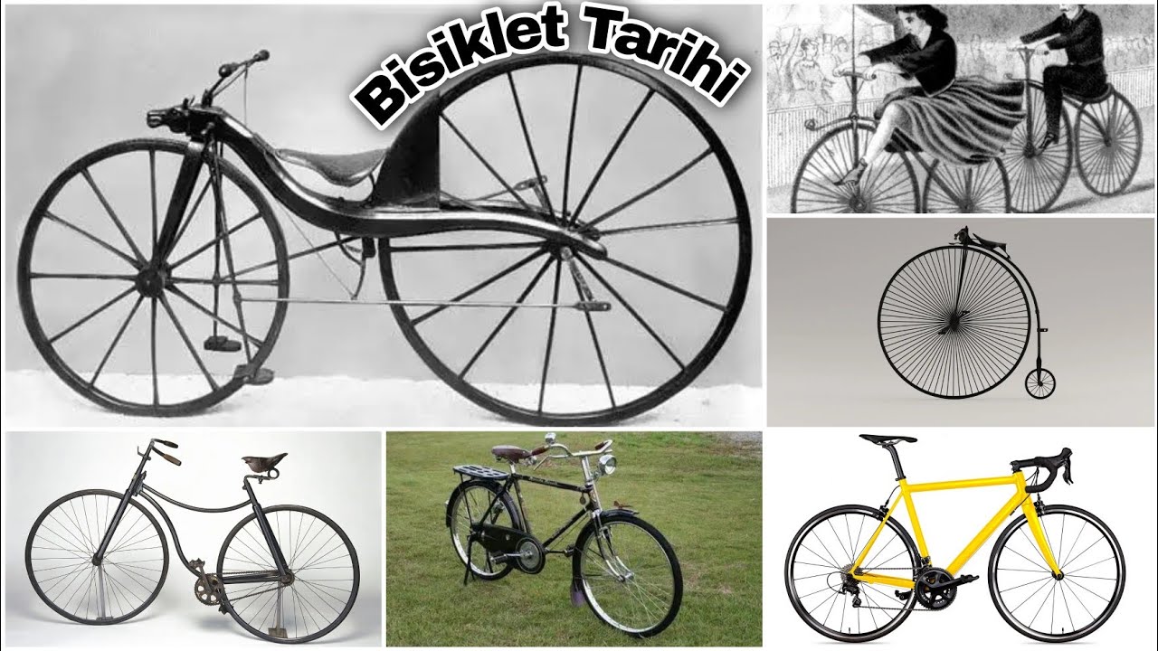 BİSİKLET TARİHİ - DÜNDEN BU GÜNE BİSİKLET - BİSİKLETİN ICADI- İLK BULUŞ