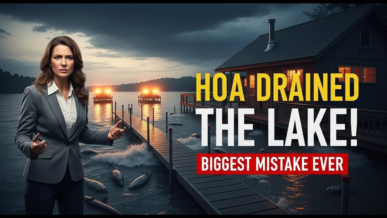 HOA President Drained the Lake &mdash; Nature Wiped Out Everything She Owned