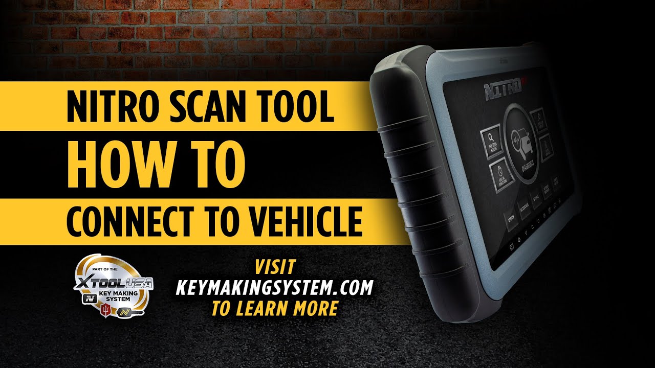 Nitro Scan Tool | HOW TO CONNECT TO A VEHICLE