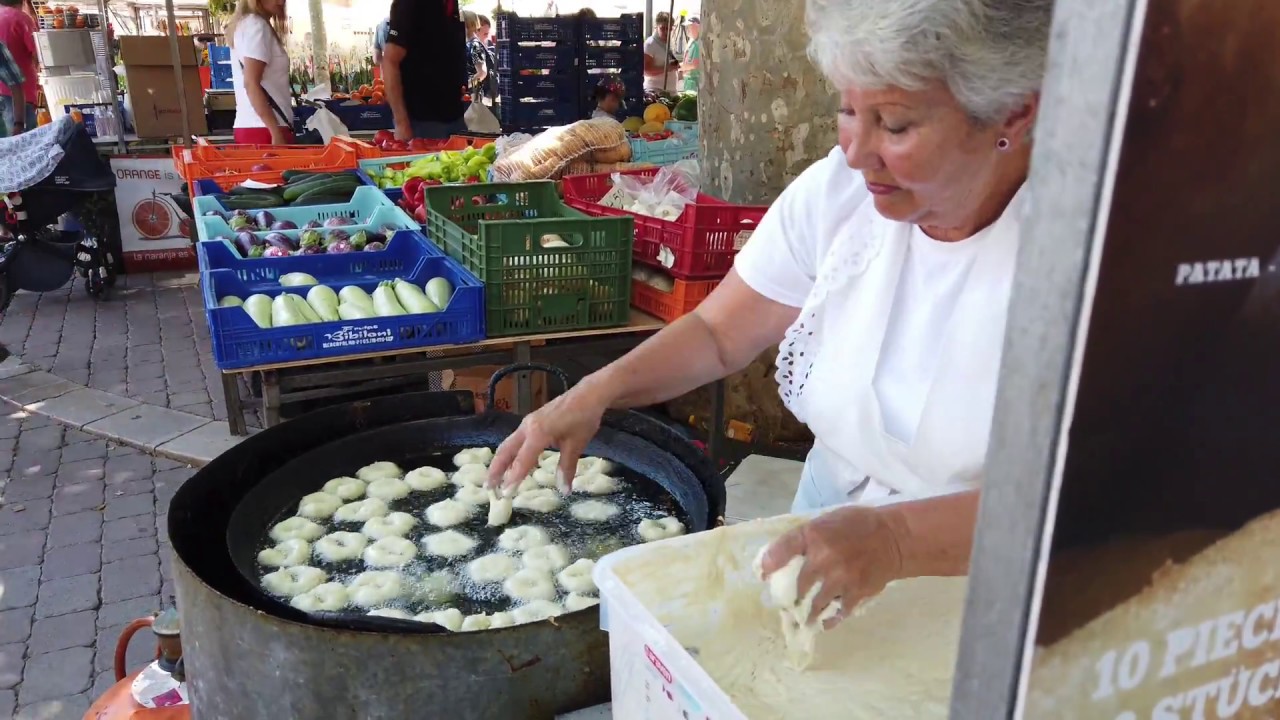 Alcudia old town Market Majorca